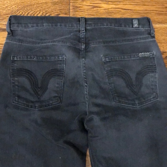 Black 7 for all mankind jeans size 30 - Picture 3 of 11